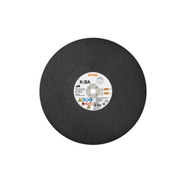 Disc de debitat abraziv, beton/caramida K-BA, 350mm/14